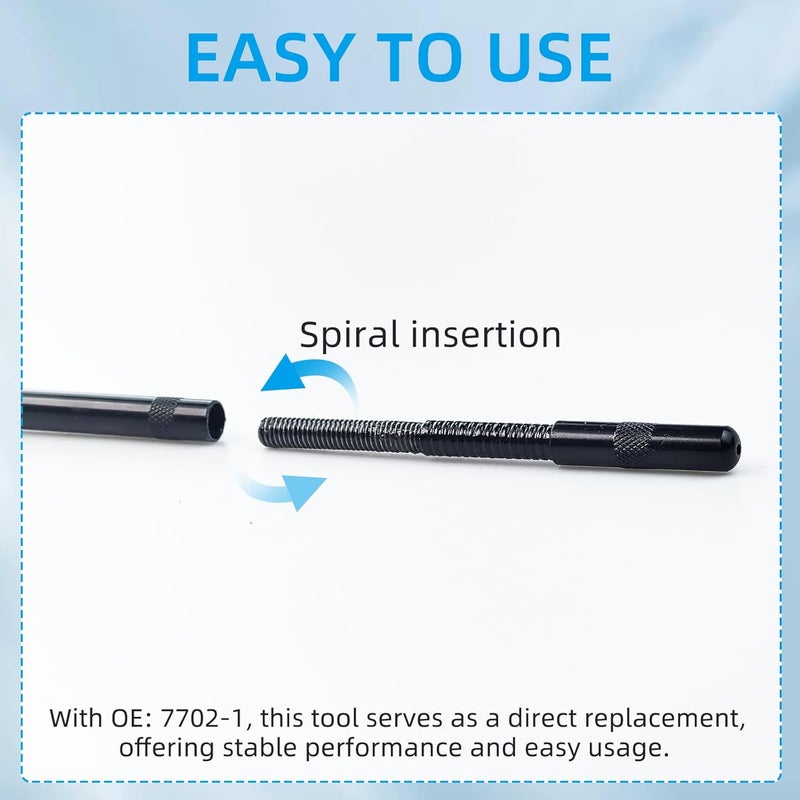 Flylin Push Rod Length Checker, 7702-1 Pushrod Measuring Tool with Adjustable Range 6.8" to 7.8", Black Metal Push Rod Length Checking Tool for LS engine - Image 5